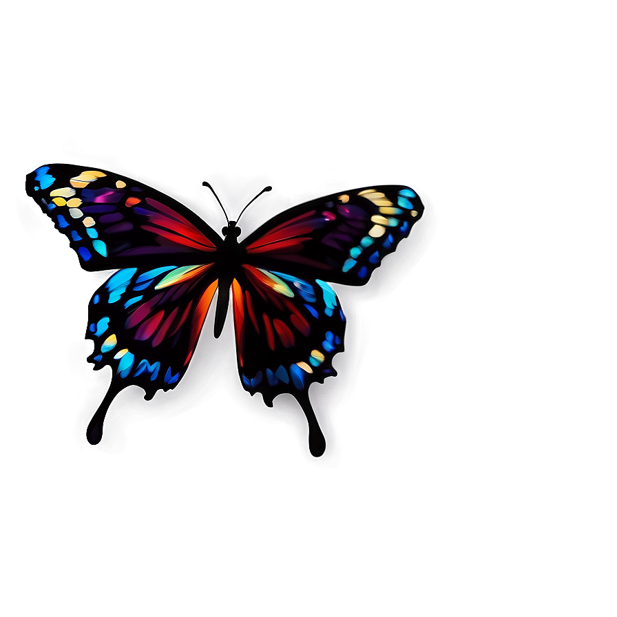 Simple Butterfly Graphic Png Rfw4