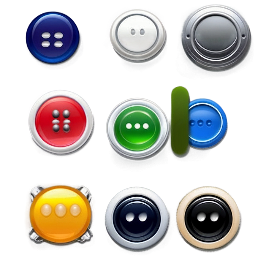 Simple Buttons Pack Png Yfk