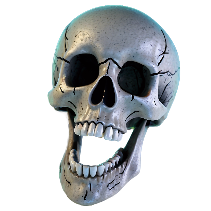 Simple Cartoon Skull Png Nah