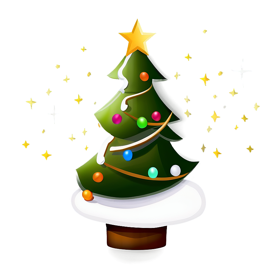 Simple Christmas Tree Png 13