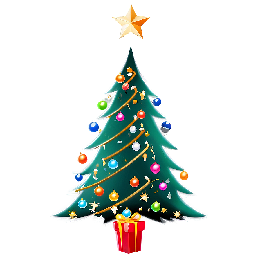 Simple Christmas Tree Png 30