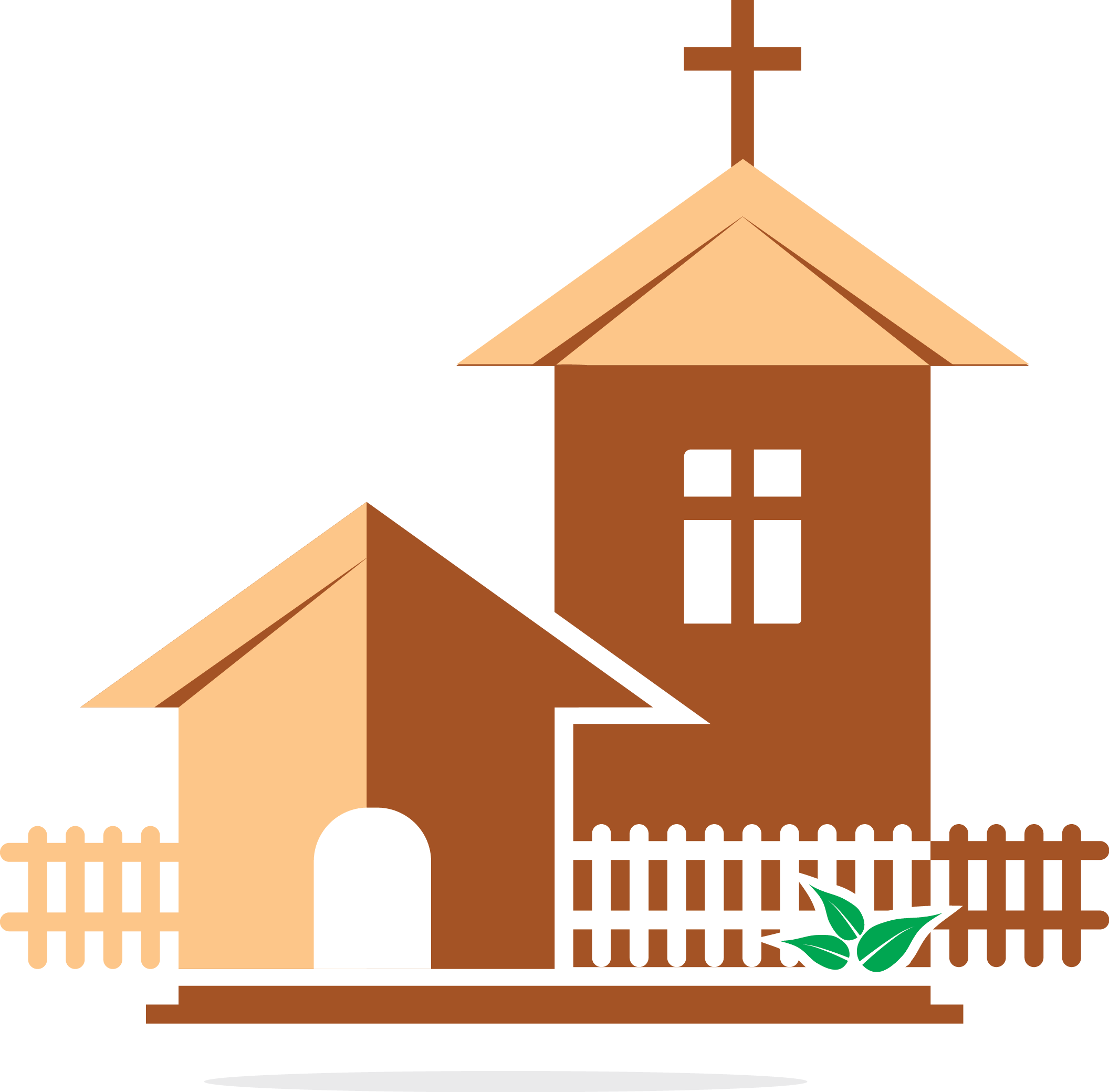 Simple Church Clipart