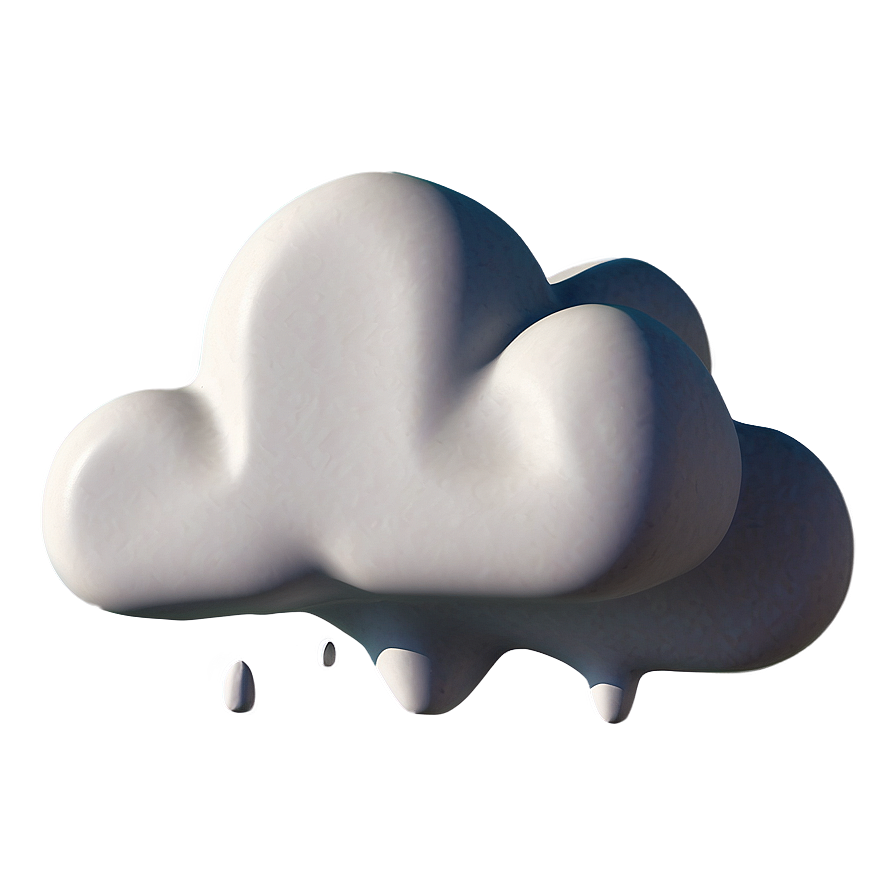 Simple Cloud Cartoon Png 72