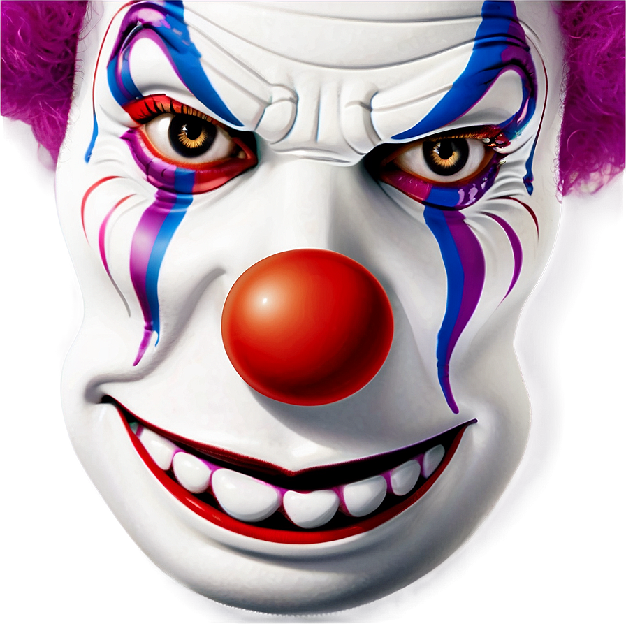 Simple Clown Face Icon Png 26