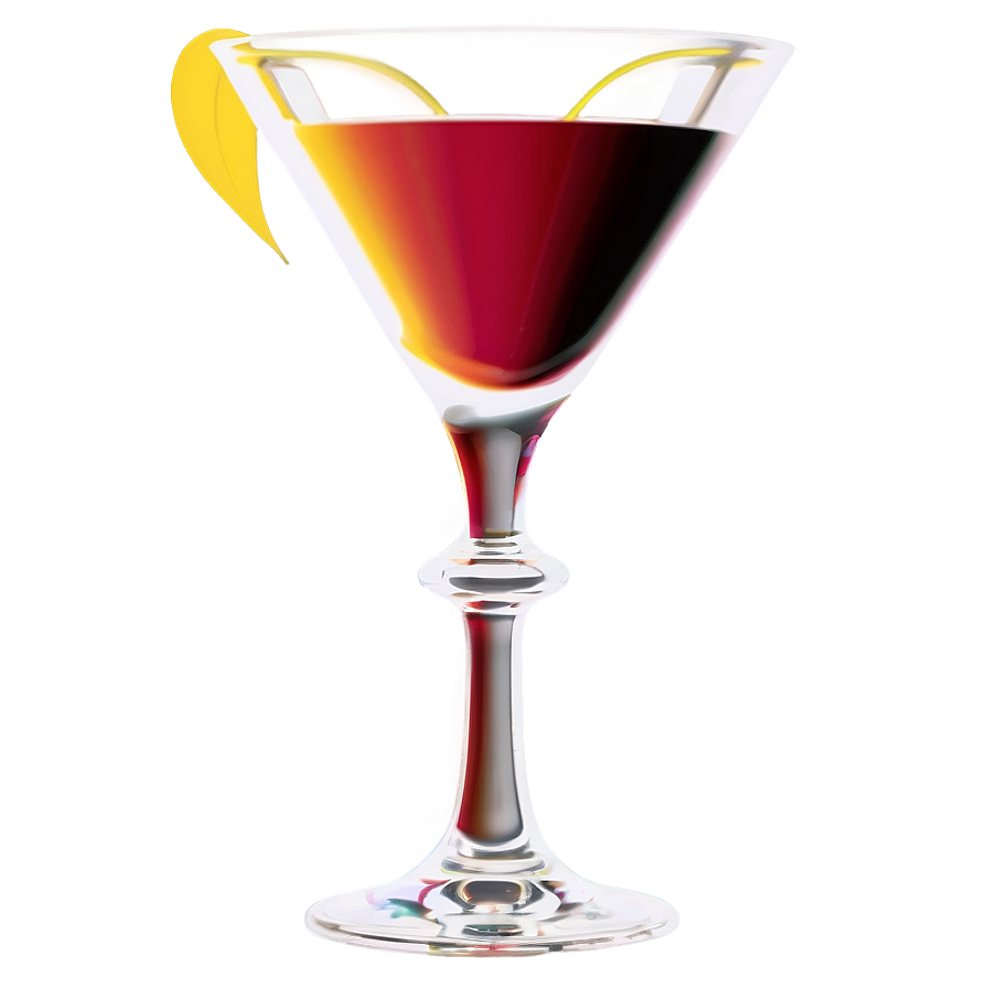 Simple Cocktail Glass Png 06212024