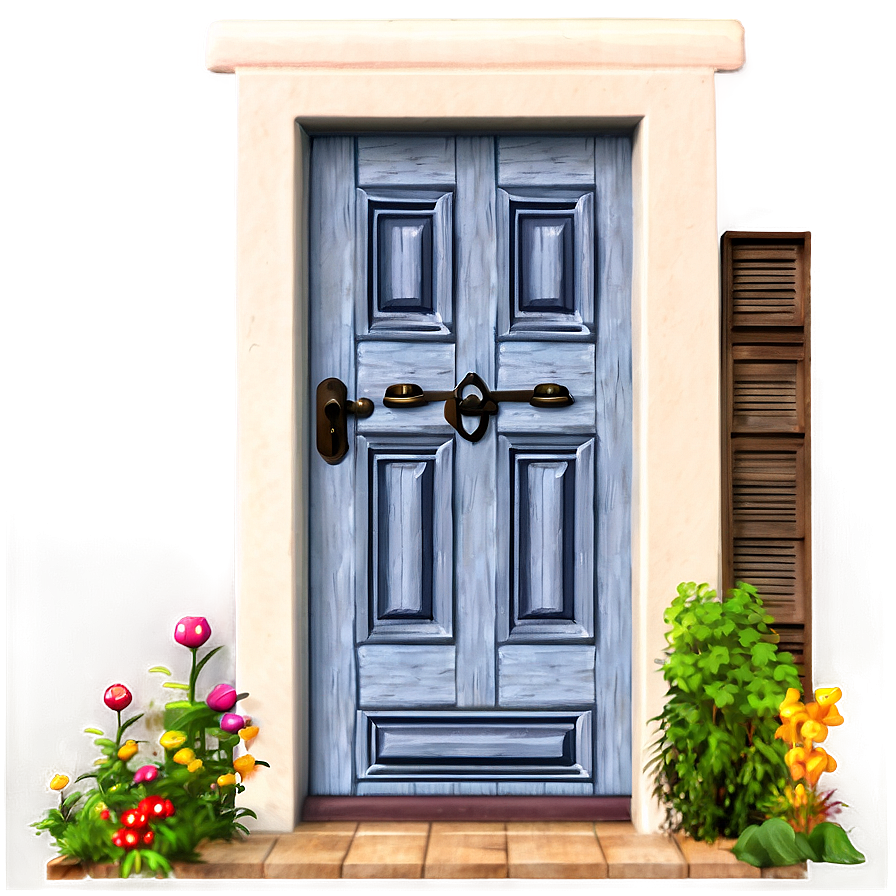 Simple Cottage Door Png 18