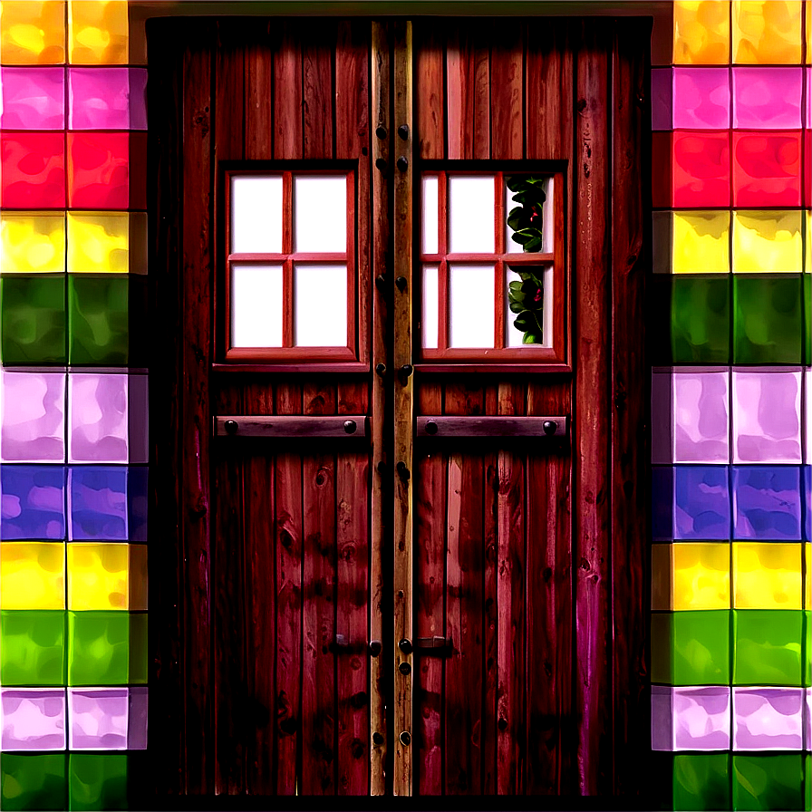 Simple Cottage Door Png Vep