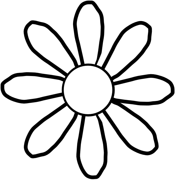 Simple Daisy Outline