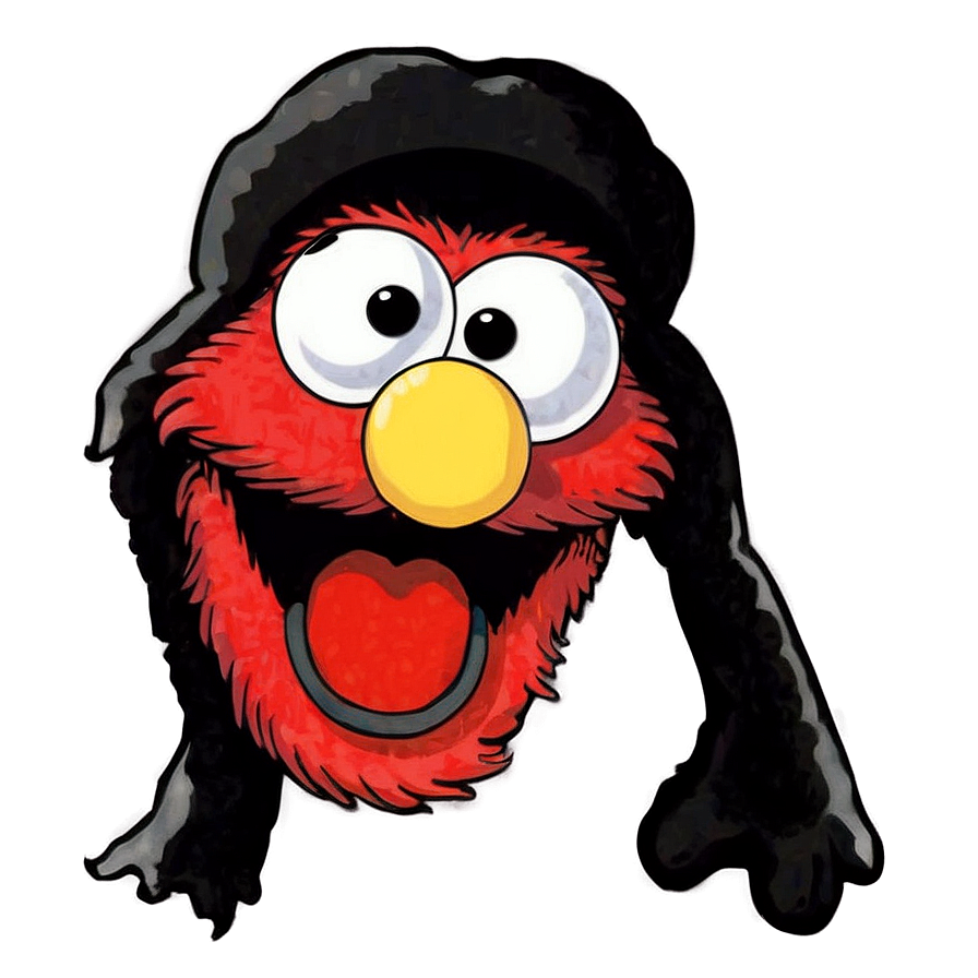 Simple Elmo Face Outline Png Pbw72