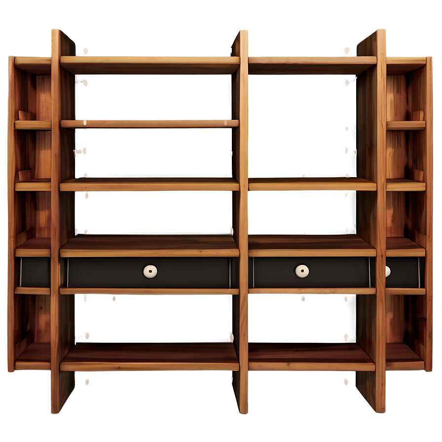 Simple Empty Bookshelf Png Nuk44