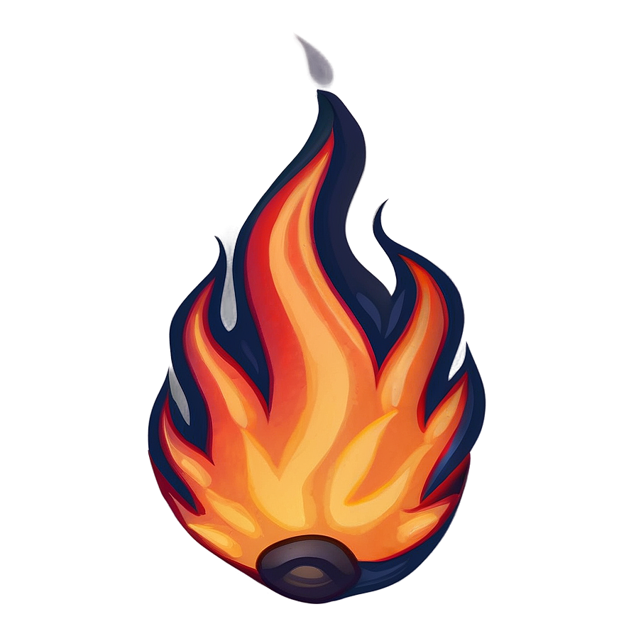 Simple Flame Drawing Png Bjx82