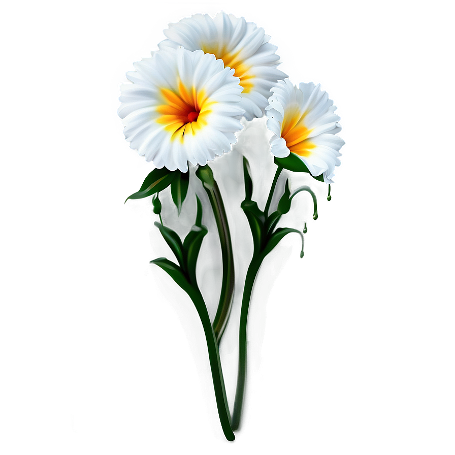 Simple Flower Art Png 06202024