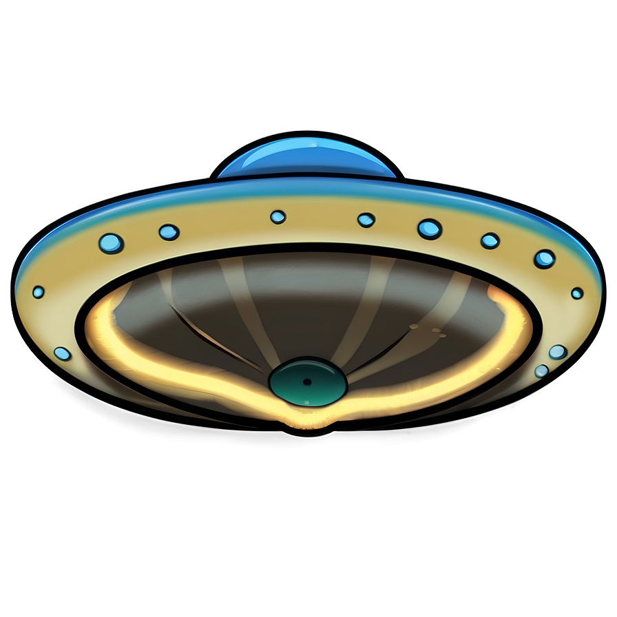 Simple Flying Saucer Sketch Png 94