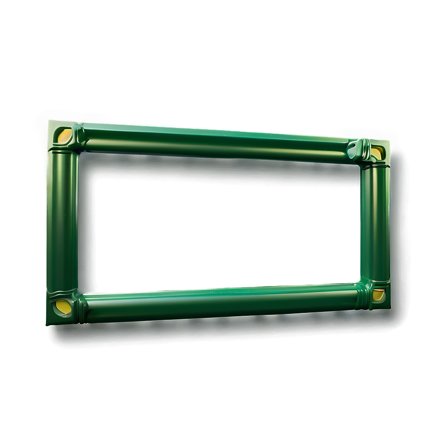 Simple Green Frame Png 06262024