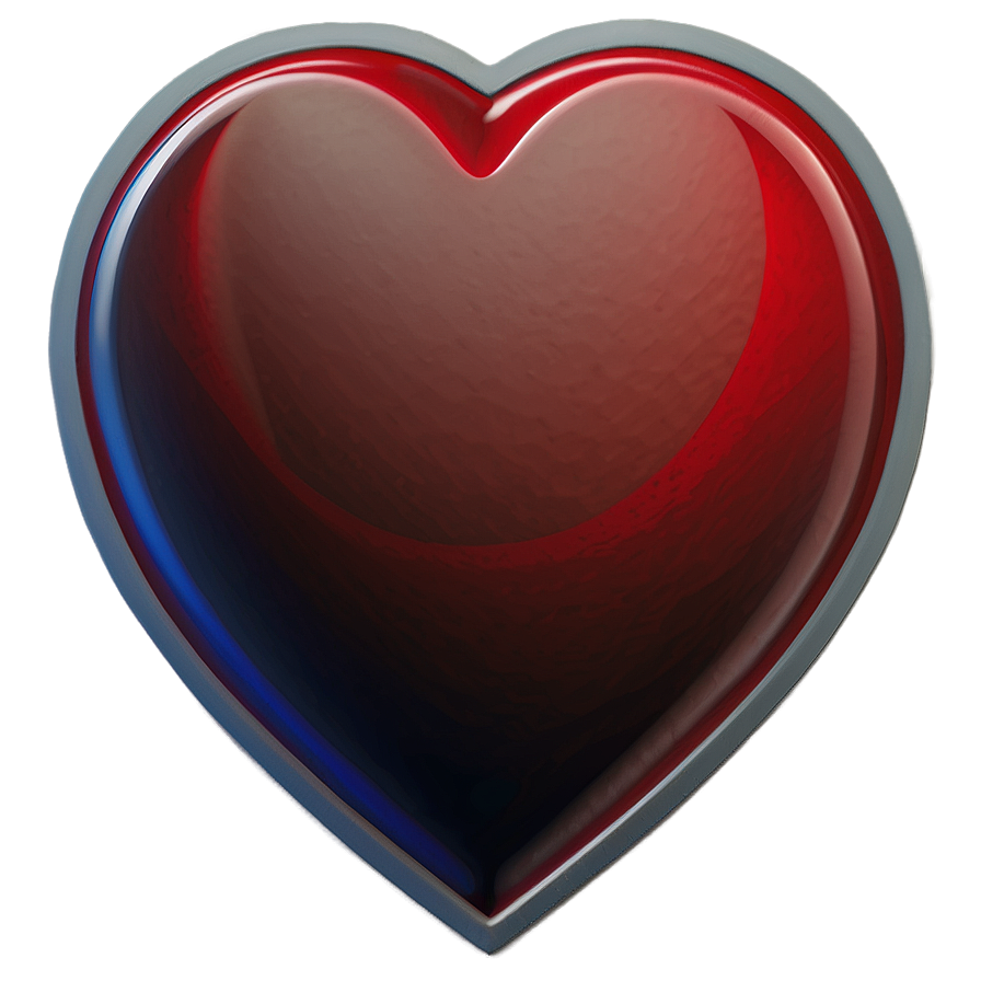 Simple Heart Clipart Outline Png 05252024