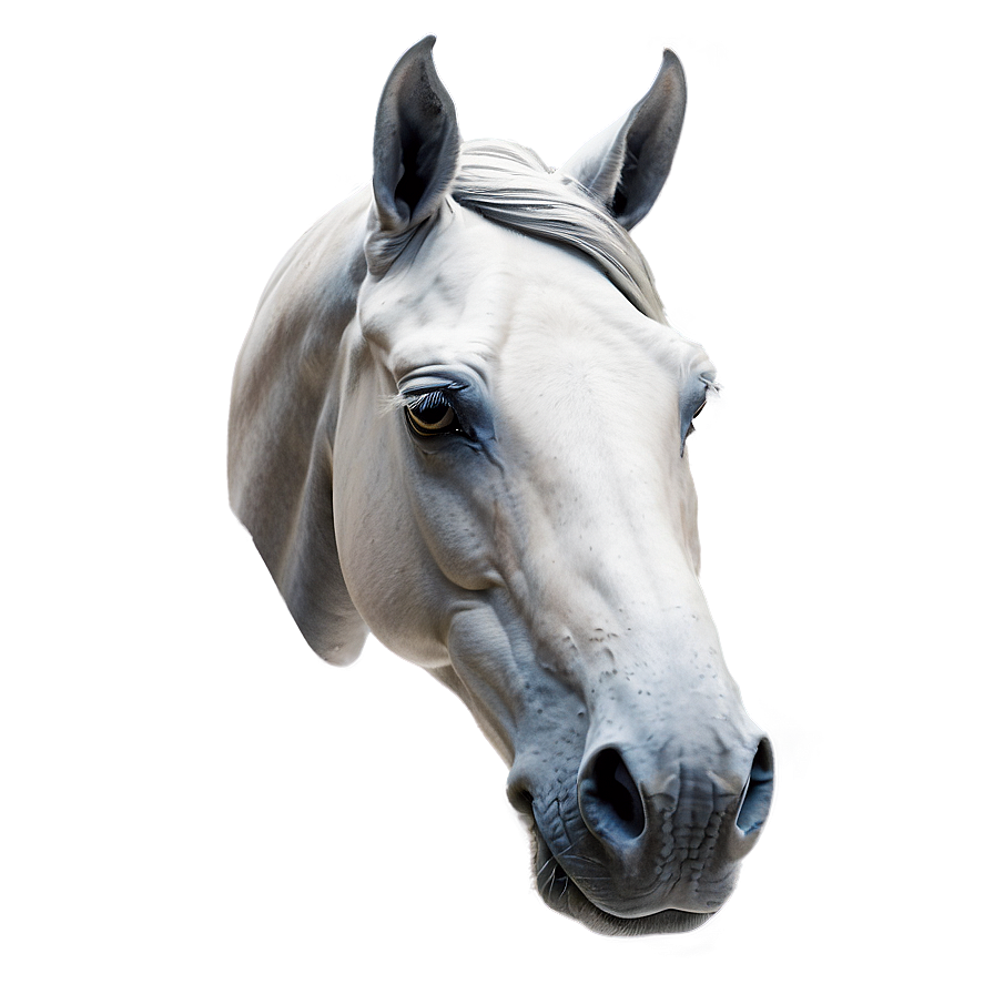 Simple Horse Head Print Png Xis53