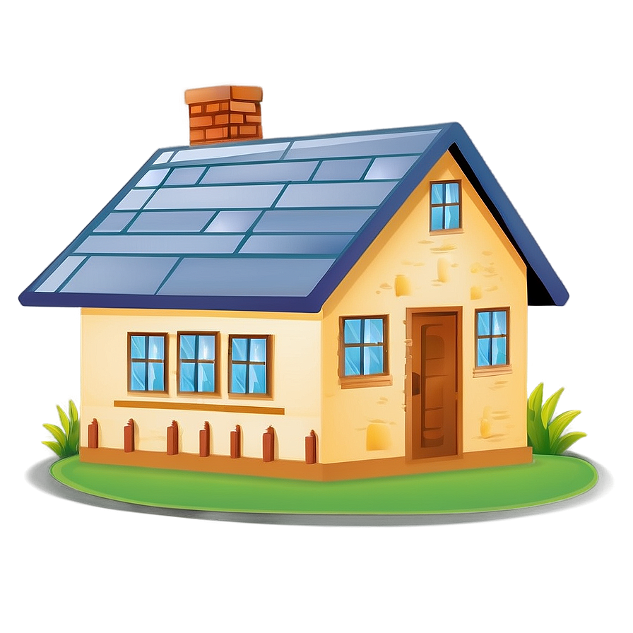 Simple House Clipart Png Lrw4