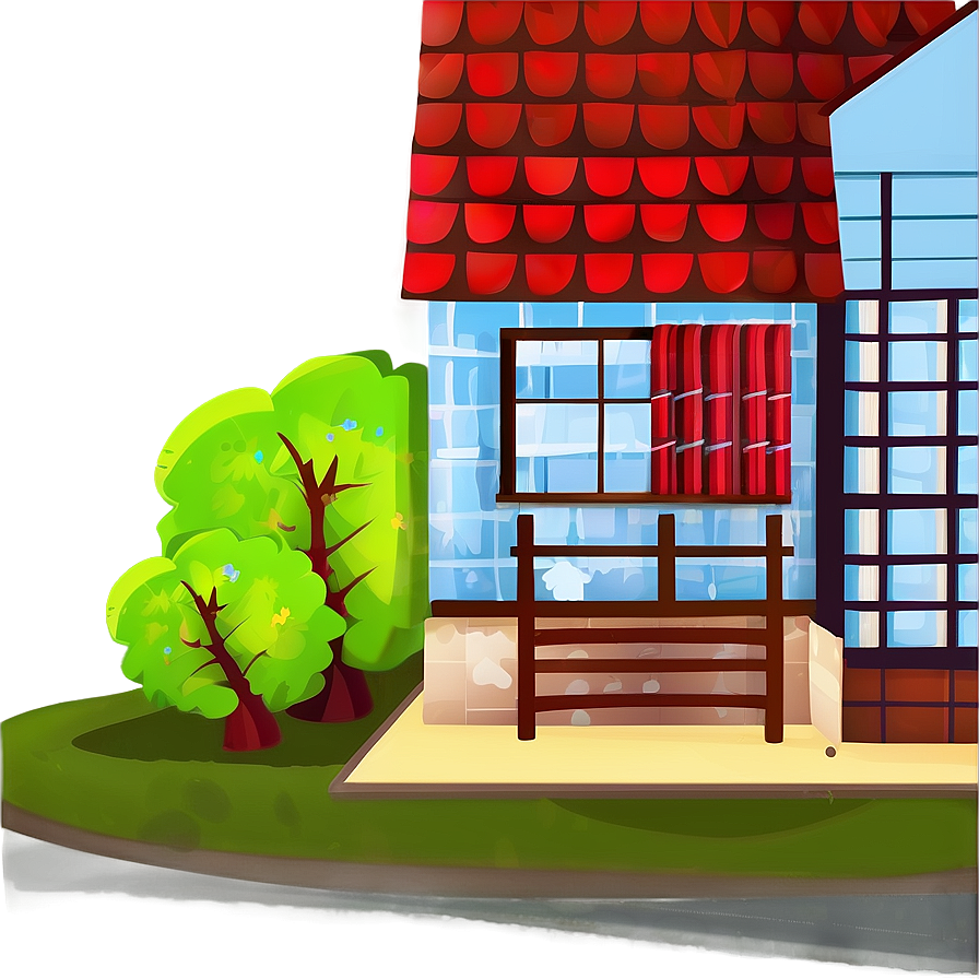 Simple House Clipart Png Tmo48