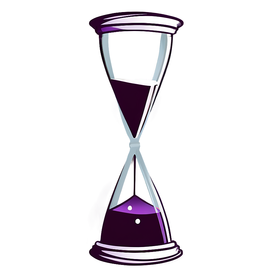 Simple Line Hourglass Png Bjw70