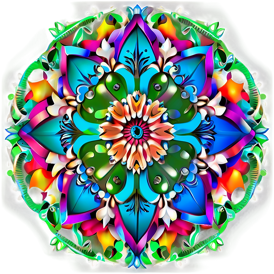 Simple Mandala Art Png Ksw16