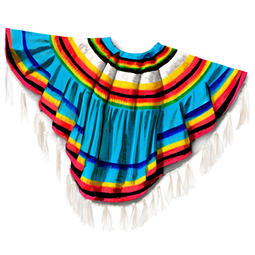 Simple Mexican Poncho Png Lhh33