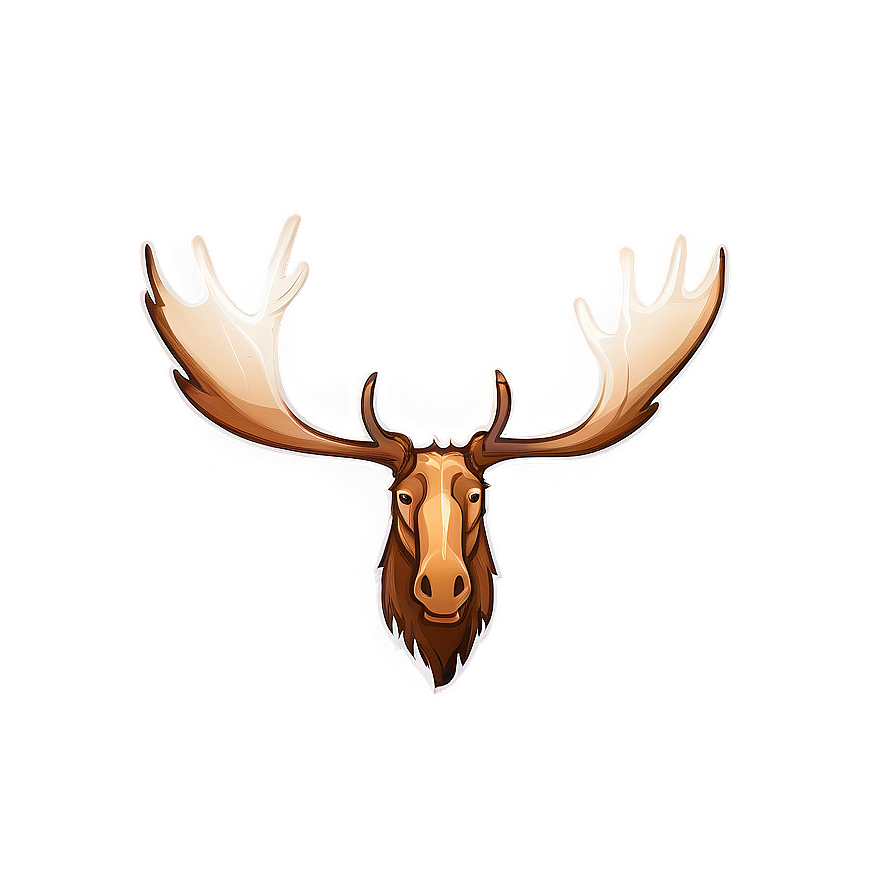 Simple Moose Head Logo Png 57