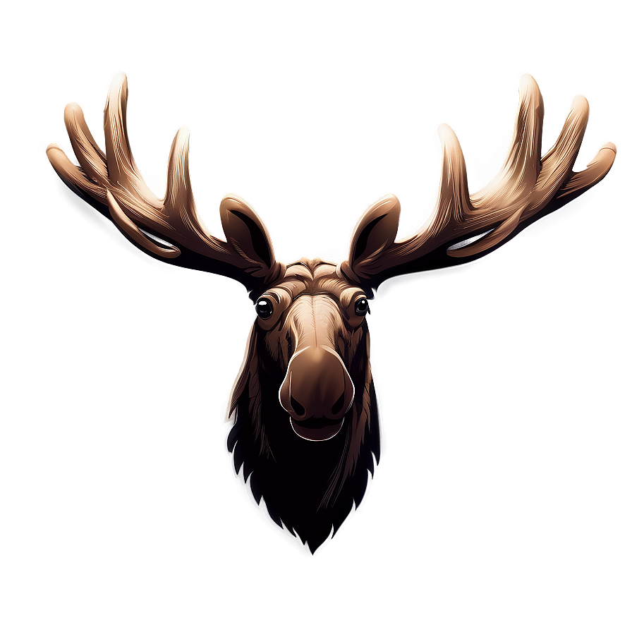 Simple Moose Head Logo Png 99