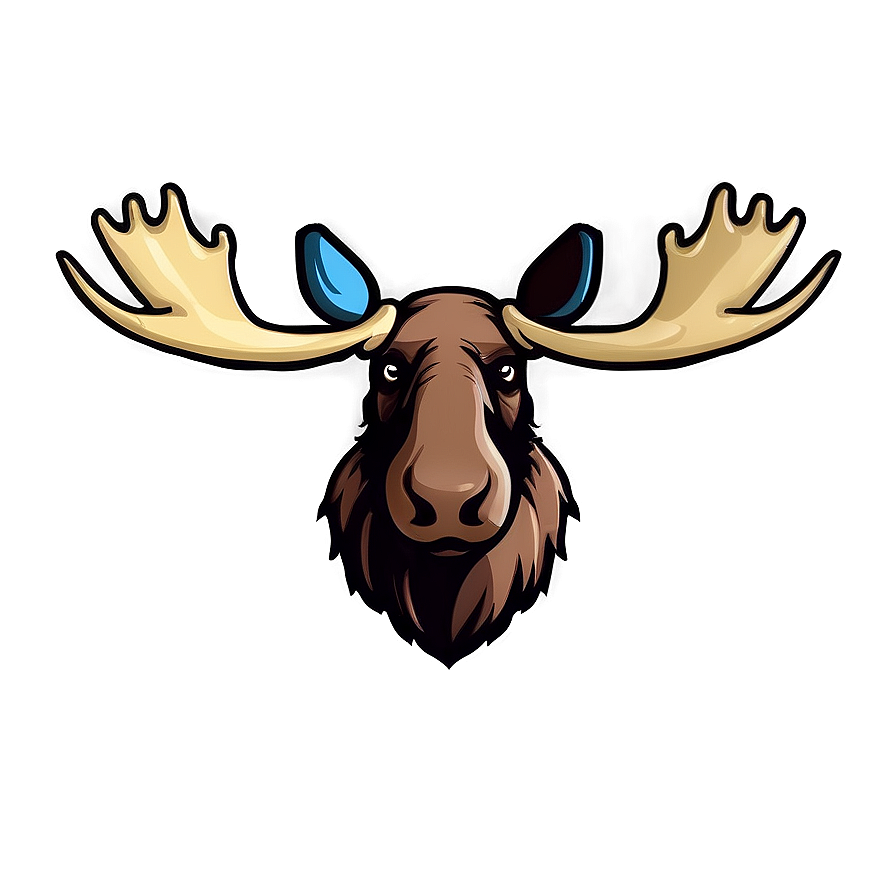 Simple Moose Head Logo Png Jhj