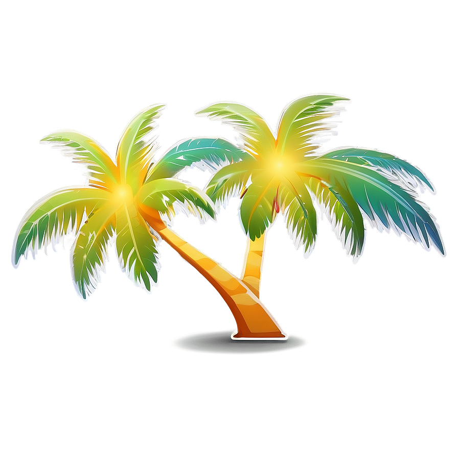 Simple Palm Tree Emoji Png 17