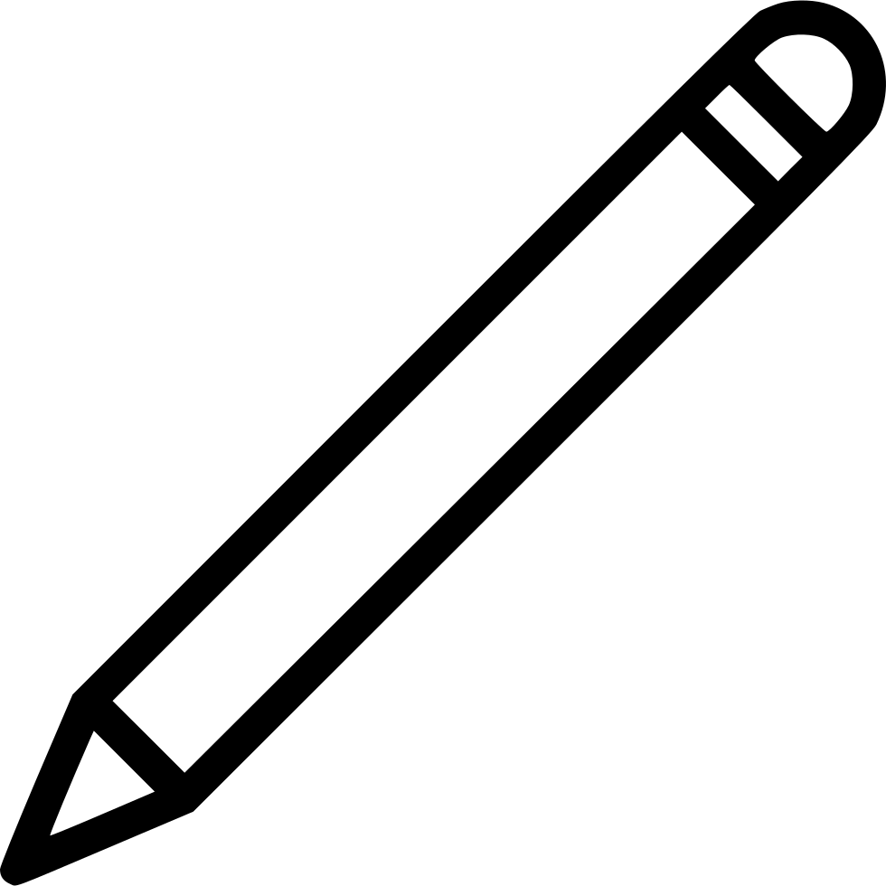 Simple Pencil Clipart Graphic