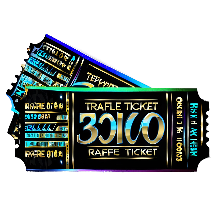 Simple Raffle Ticket Png 23