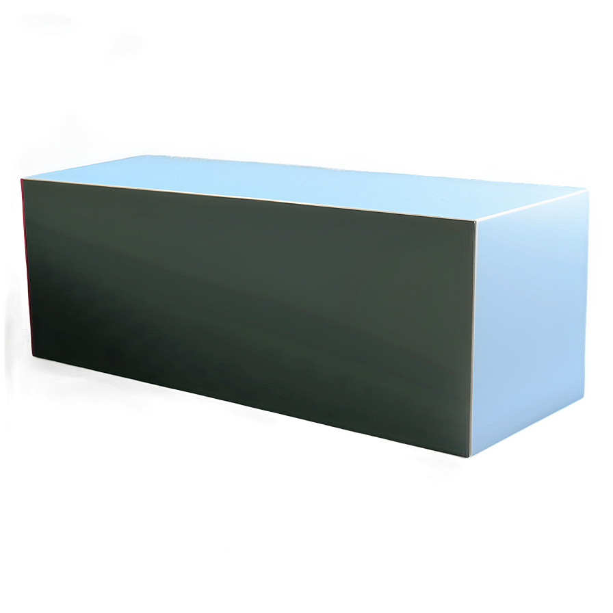 Simple Rectangular Prism Outline Png Rer12