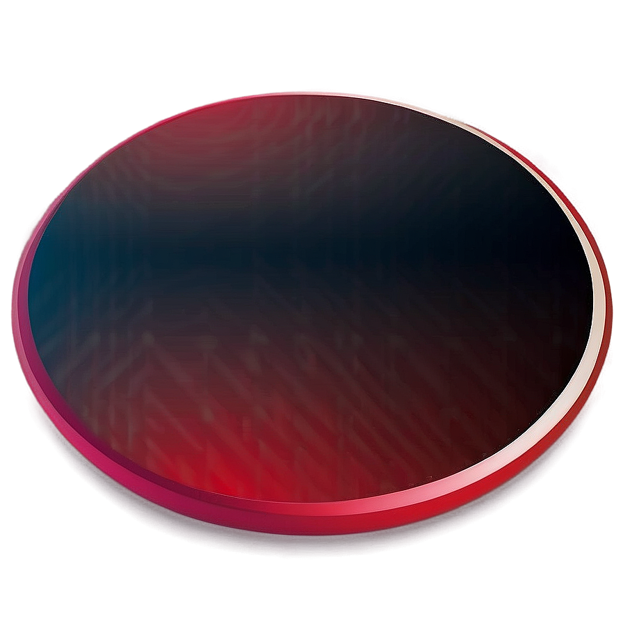 Simple Red Circle Design Png 13