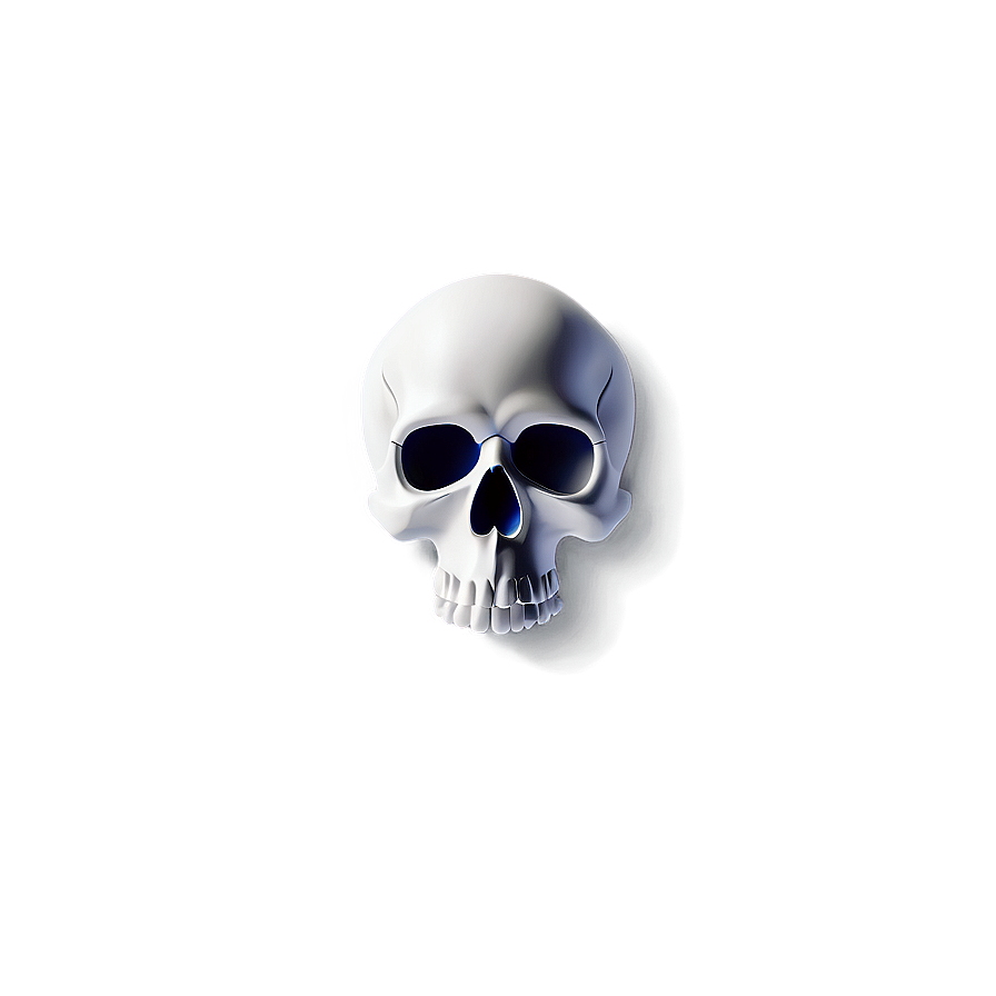 Simple Skull Artwork Png Htj