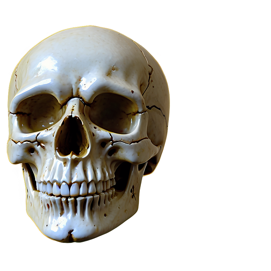 Simple Skull Figure Png 06282024