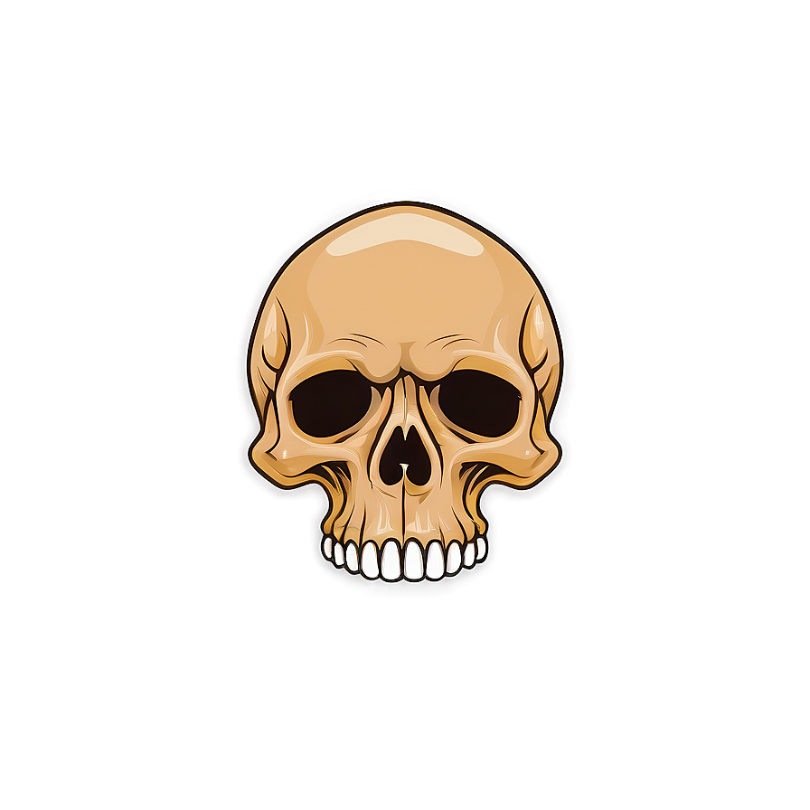 Simple Skull Head Png 94