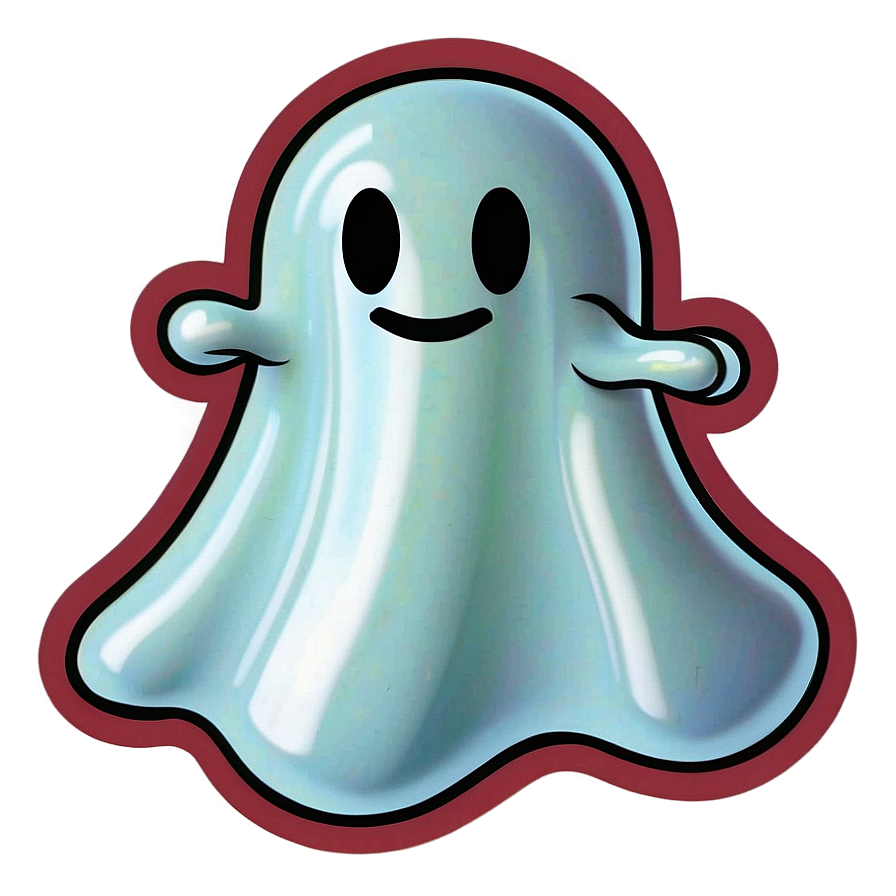 Simple Snapchat Ghost Png 06272024