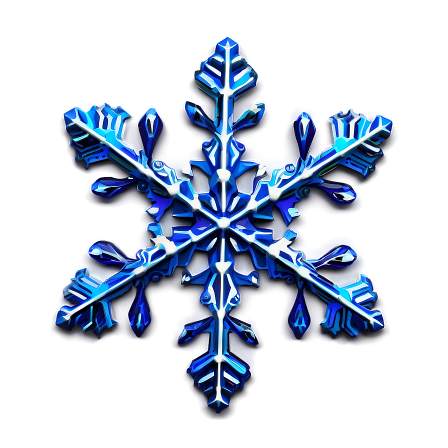 Simple Snowflake Structure Png Wle45