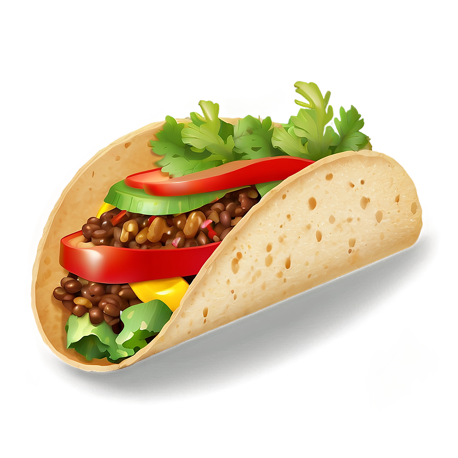 Simple Taco Clipart Png Ftv