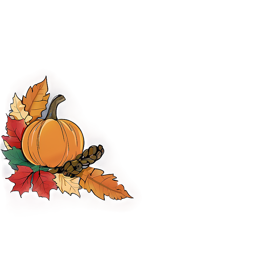 Simple Thanksgiving Border Png Jib