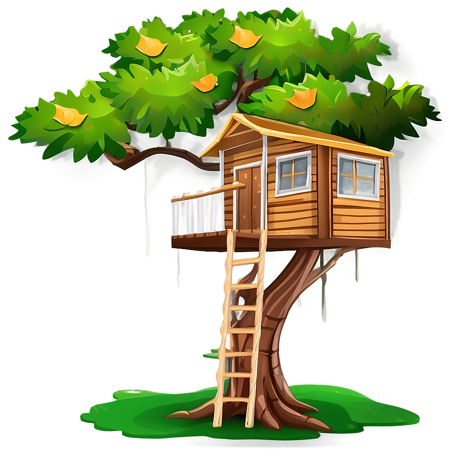 Simple Tree House Png 76