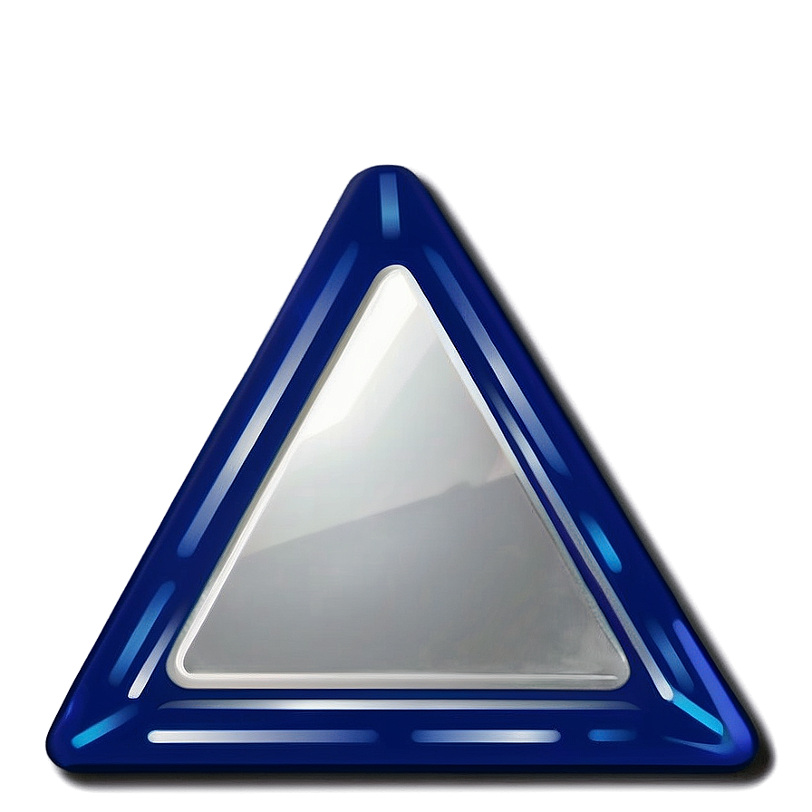 Simple Triangle Icon Png Pve