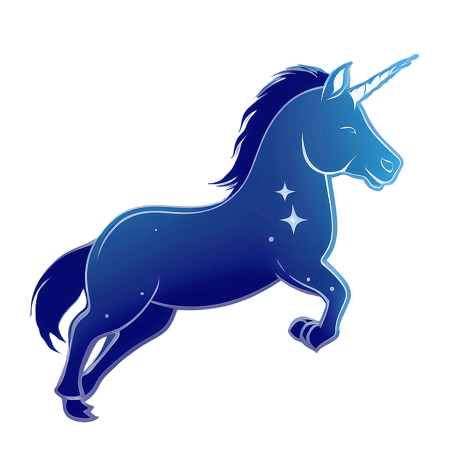 Simple Unicorn Silhouette Png 6