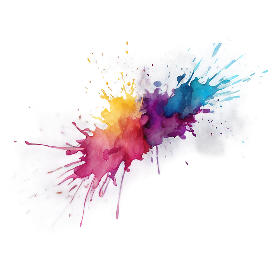 Simple Watercolor Splash Png Fbj