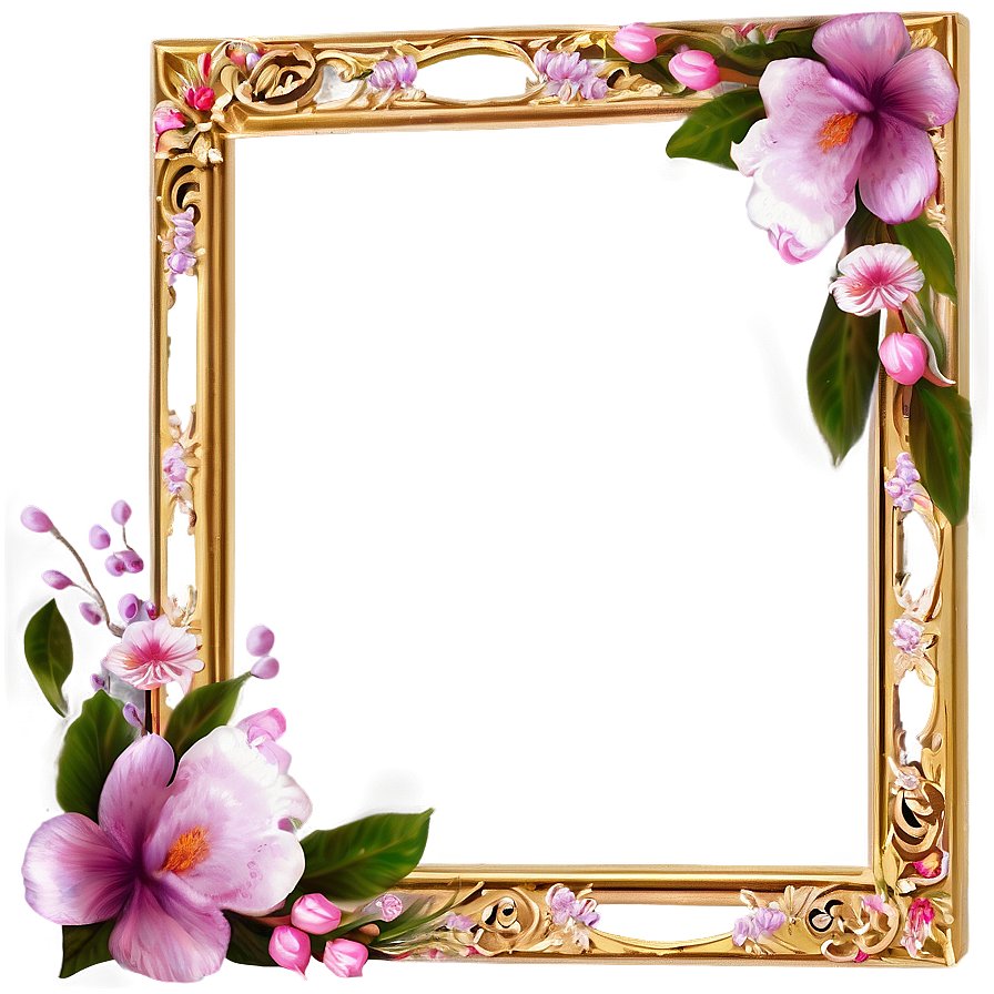 Simple Wedding Frame Png 06262024