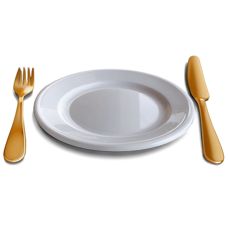 Simple White Plate Png Qlk81