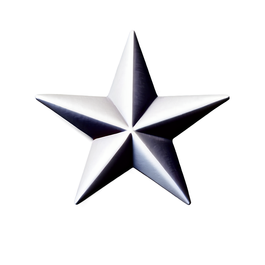 Simple White Star Picture Png 30