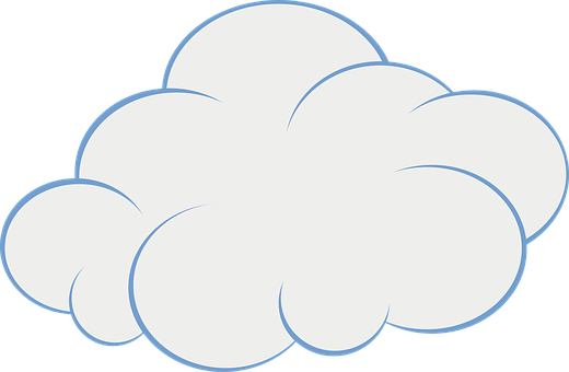 Simplified Cloud Illustration