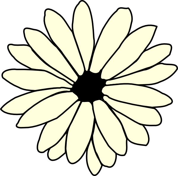 Simplified Daisy Illustration