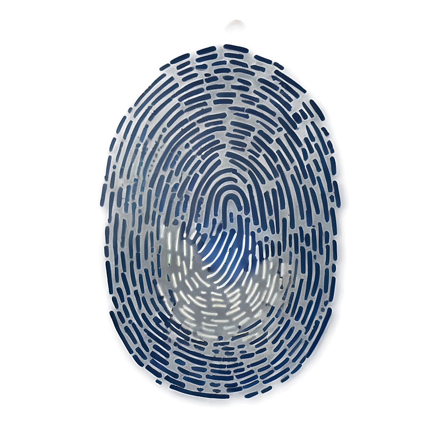 Simplified Fingerprint Silhouette Png 47